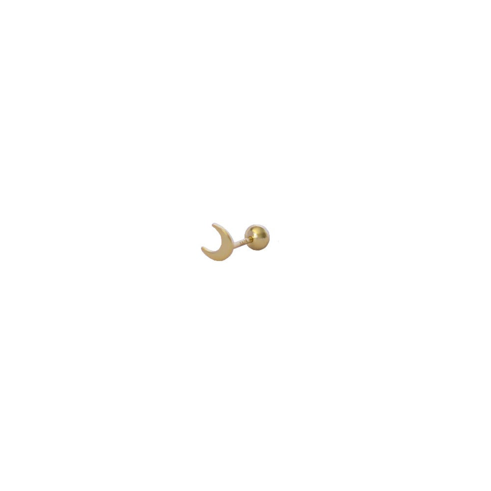 Piercing (P) Luna base - gold