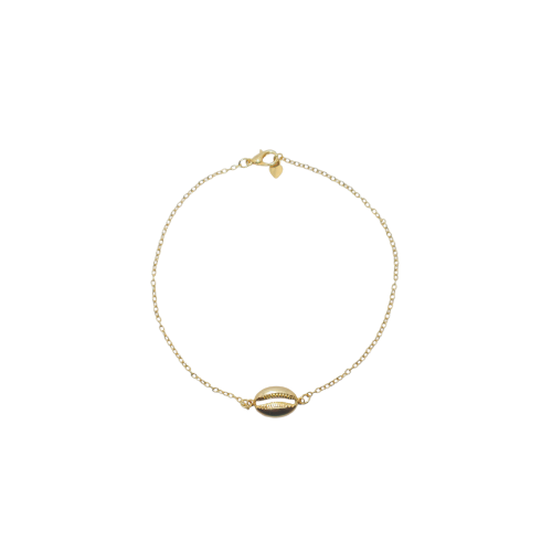 Tobillera Conchita solida - gold (B)