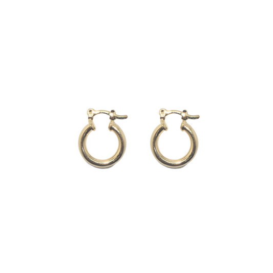 Argollas Pola - gold (B)