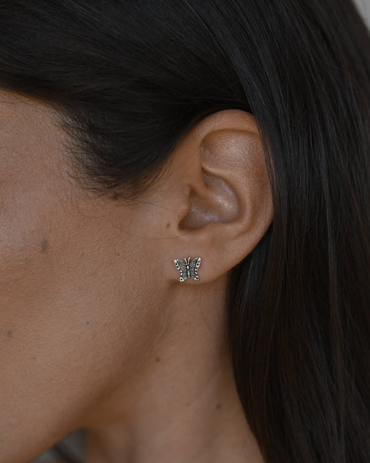 Aros Mariposa - silver