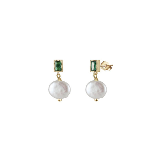 Aros Delfina perla - gold