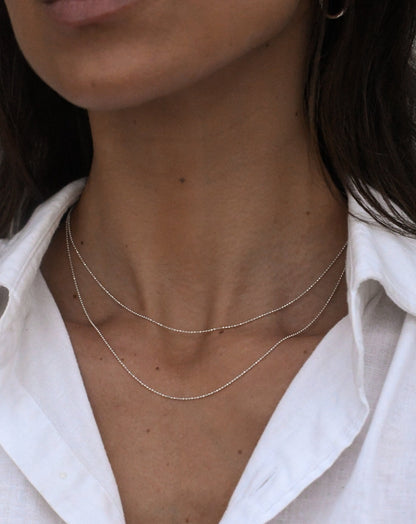 Cadena unidad Martina - silver