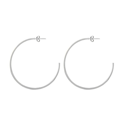 Argollas Olivia - silver (B)