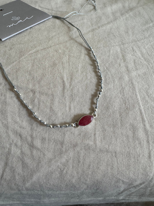 Collar Semina - Rubí