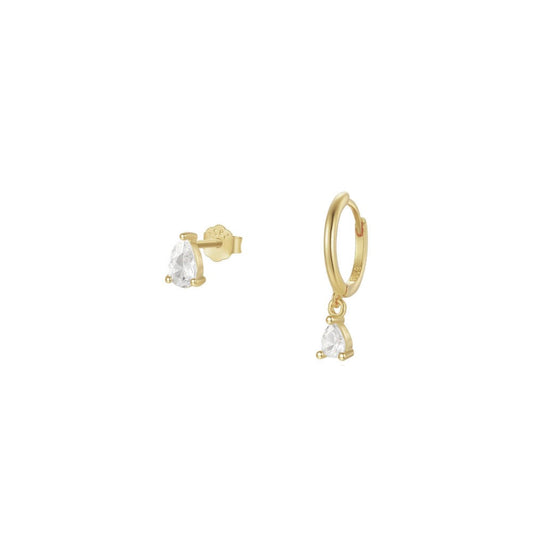 Pack de aros Filipa - gold