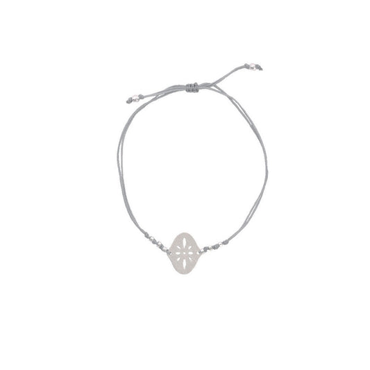 Pulsera hilo Caliz - silver